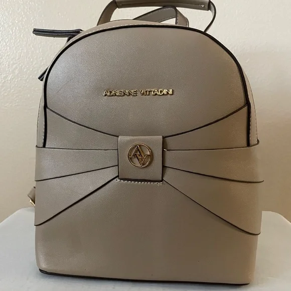 Adrienne Vittadini bow small backpack purse MSP $210